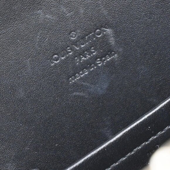 LOUIS VUITTON Ange Hand Bag Damier Vernis Leather Black Silver M92103 75KB434 - Picture 14 of 15